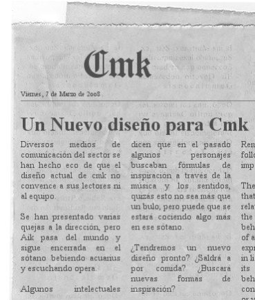 newspaper cmk